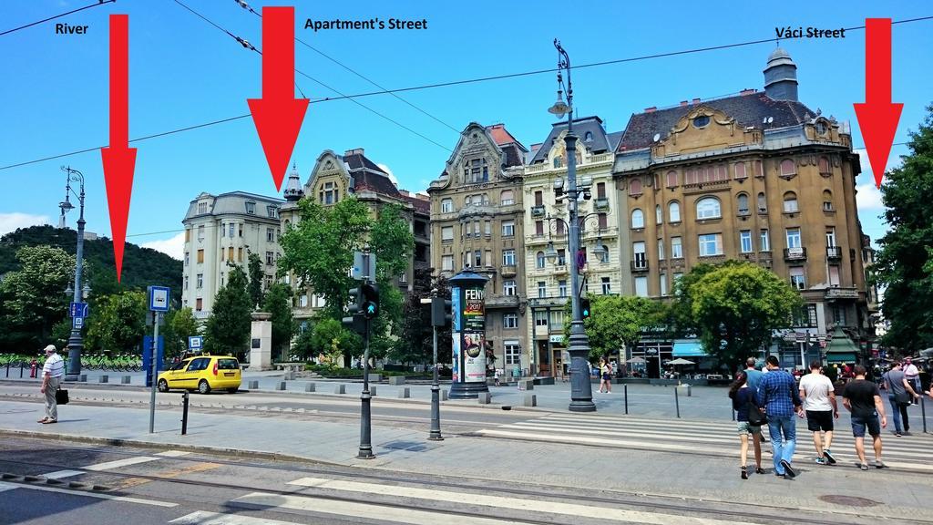 Christoph'S Central Apartment Budapest Luaran gambar